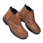 Bota de Segurança Reforçada Em Couro Legítimo Terra