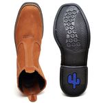 Botina Masculina Solado Cactus Nobuck Ameixa