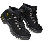 Coturno Masculino Adventure Solado Bidensidade - Preto