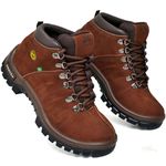 Coturno Masculino Adventure Solado Bidensidade - Marrom