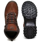 Coturno Masculino Adventure Solado Bidensidade - Marrom