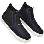Bota Casual Rios Masculina Conforto Dia A Dia Azul