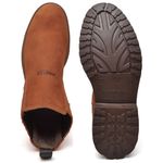 Botina Masculina Solado Monte Carlo Nobuck Ameixa