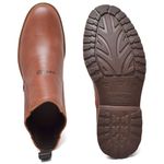 Botina Masculina Solado Monte Carlo Floater Conhaque