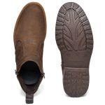Botina Masculina Solado Mônaco Nobuck Petróleo