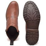 Botina Masculina Solado Mônaco Floater Conhaque