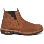 Botina Masculina Solado Texas Bico Quadrado Rato 