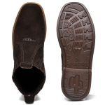Botina Masculina Nobuck Solado Bidensidade Chocolate