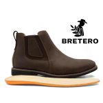 Botina Premium Couro Crazy Horse - Café
