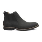 Botina Premium Couro Crazy Horse - Preta