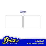 Etiqueta Duas Carreiras - 40x30 - Papel Termico - 2 Carreiras Pack 6 Rolos De 2665 Etiquetas