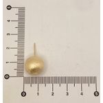 Brinco Bola Fosca 13mm