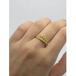 Anel Coroa com Sete Pontas 1,5mm