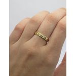 Anel com Cruz 3mm