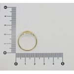 Anel Coração Médio Vazado 1,5mm