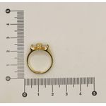 Anel Flor de Zircônia 3mm