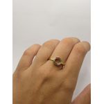 Anel com Zircônias Redondo 2mm