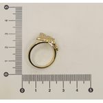 Anel Borboleta Zircônia