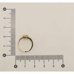 Anel Ponta de Dedo Zircônia 1mm