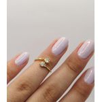 Anel Ponta de Dedo Zircônia 1mm