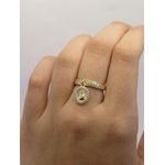 Anel com Medalha de Nossa Senhora Aparecida