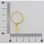 Anel com Medalha de Nossa Senhora Aparecida