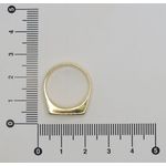 Anel Sinete Retangular 4mm