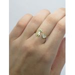 Anel Menina com Coração 2mm