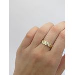 Anel com Zircônia 3mm