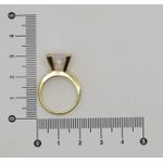 Anel Solitário Com Zircônia de 10mm