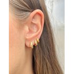 Trio Argola Grossa Liso