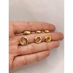 Trio Argola Grossa Liso