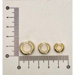 Trio Argola Grossa Liso