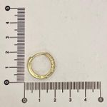 Brinco De Argola Cravejada Colorido G