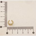Piercing Fake Coração Vazado