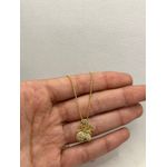 Colar Com Pingente Borboleta Cravejada 