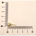 Brinco Pérola 6mm Com Garrinha