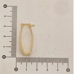 Brinco Argola Oval