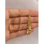 Brinco Argola Gota Vazada