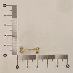 Brinco Infantil Estrela e Zircônia