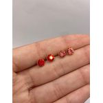 Brinco Infantil Zircônia Redondo G