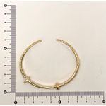 Bracelete Com Detalhe Cravejado E Separador Liso 