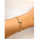 Pulseira Para Berloques Fecho Coração