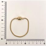 Pulseira Para Berloques Fecho Tambor
