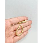 Brinco Argola Com Zircônias 