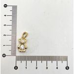 Pingente Urso Zircônia