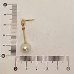 Brinco Pérola com Zircônia P