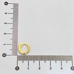Brinco Argola Cravejada 0,1mm P