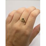 Anel Coroa 1mm