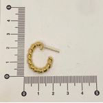 Brinco Argola Ondulada